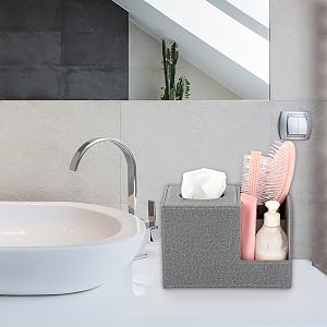 Creative Tissue Holder with Storage Compartment