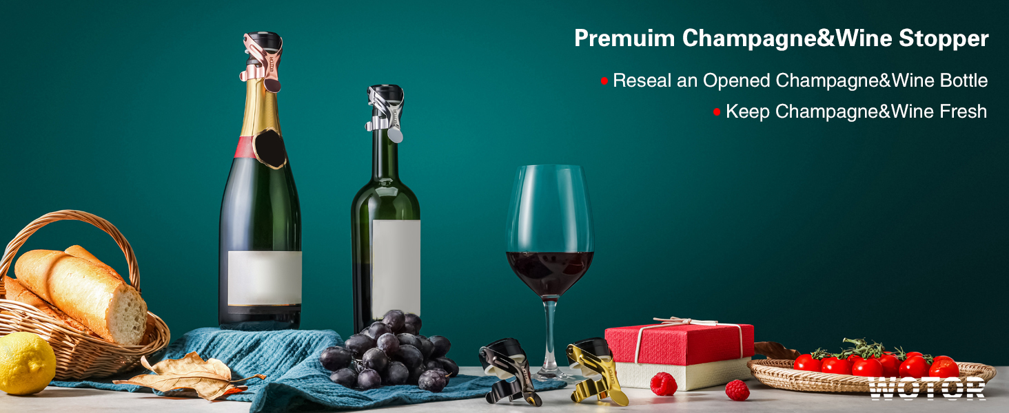champagne and wine stopper