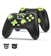 GeekShare Hall Effect Switch Controller for Switch 2/1/OLED/Lite, PC Steam, Mobile | Wireless Blu...