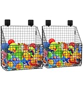 Greentainer 2 Pack Large Bath Toy Storage, Metal Bathtub Shower Toy Holder, Foldable bath Tub Toy...