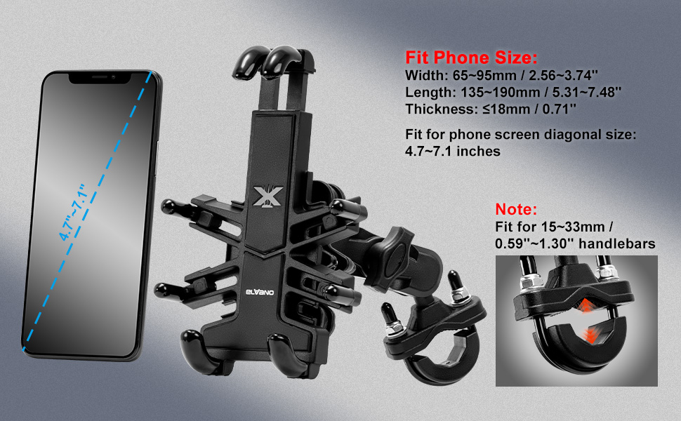 Motorcycle Phone Mount 2