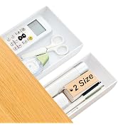 kulusion 2 Packs Under Desk Drawers, Slide Out Drawer Attachment, Plastic Desk Accessories & Work...