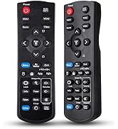 EWO'S Projector Remote Control for ViewSonic PJD7820HD PJD7822HDL PJD5132 PJD5134 PJD5232L PJD523...