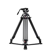 Fluid Head Video Camera Tripod
