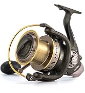 Dr.Fish Long Shot Spinning Reel, 10000/12000 Saltwater Surf Fishing Reel, 13+1 BBS, 48LB Max Drag...