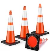 DSV Standard 28" Traffic Cones - 4 PK