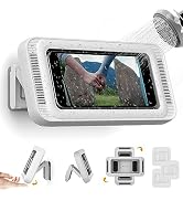 Mistriddle Waterproof Shower Phone Holder, Enhanced Sound Quality | Bathroom, Shower, Bathtub, Mi...