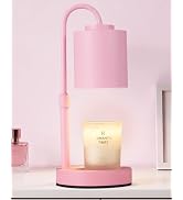 CASTLELIFE Dimmable Candle Warmer Lamp with Timer, Height Adjustable Candle Warmer for Jar Candle...