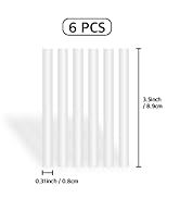 Pureal 6-Pack Foldable Mini Humidifier Replacement Wicks, Cotton Humidifier Refill Filter Sticks ...
