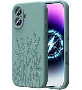 OAOA Magnetic Engraved Case Compatible with iPhone 17 Case, Compatible with Magsafe, Camera All-R...
