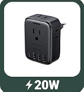 20W European Travel Adapter