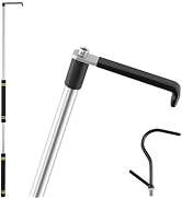 Quynhni Cargo Grabber Reach Tool,Truck Bed Grabber 32-85" Adjustable Length Stainless Steel 2 Rep...