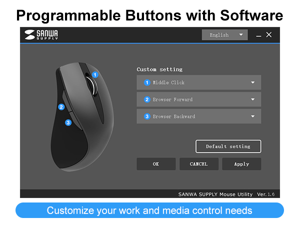 computer mouse wired ergonomic