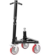 VEVOR Trailer Dolly, 3500lbs Tongue Weight Capacity, 18 inch and 22 inch Height Adjustable Traile...