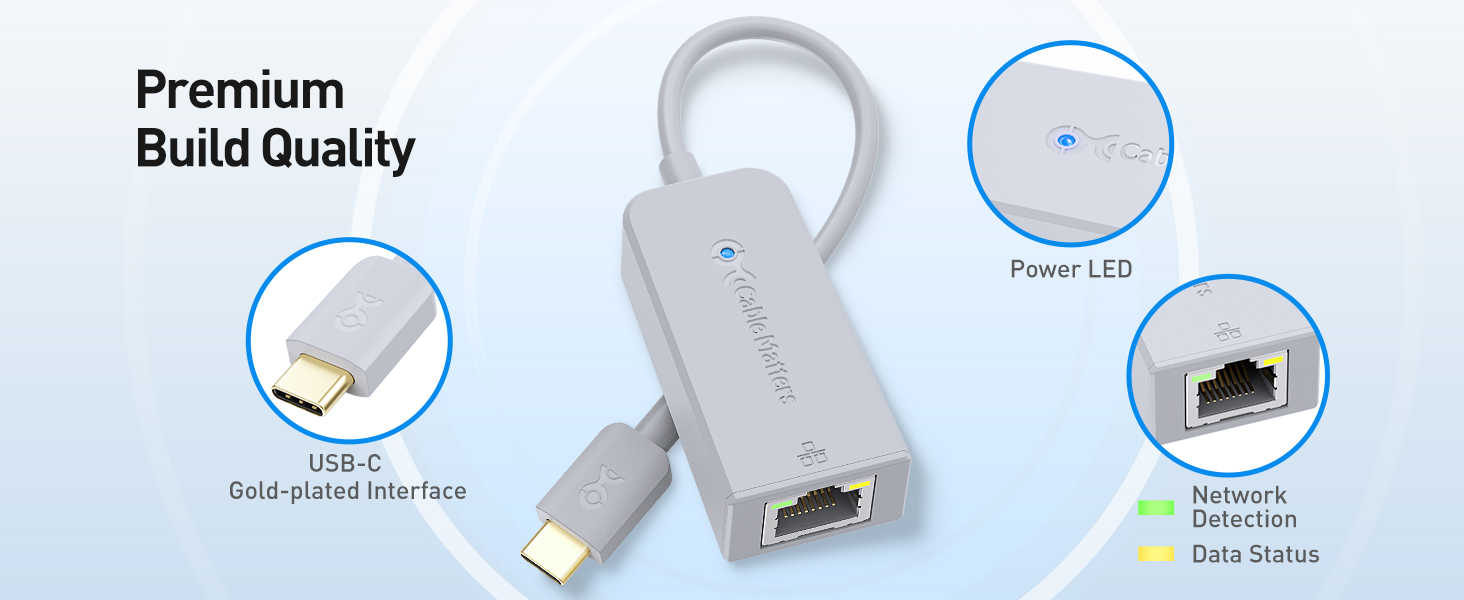 USB C to Ethernet Adapter