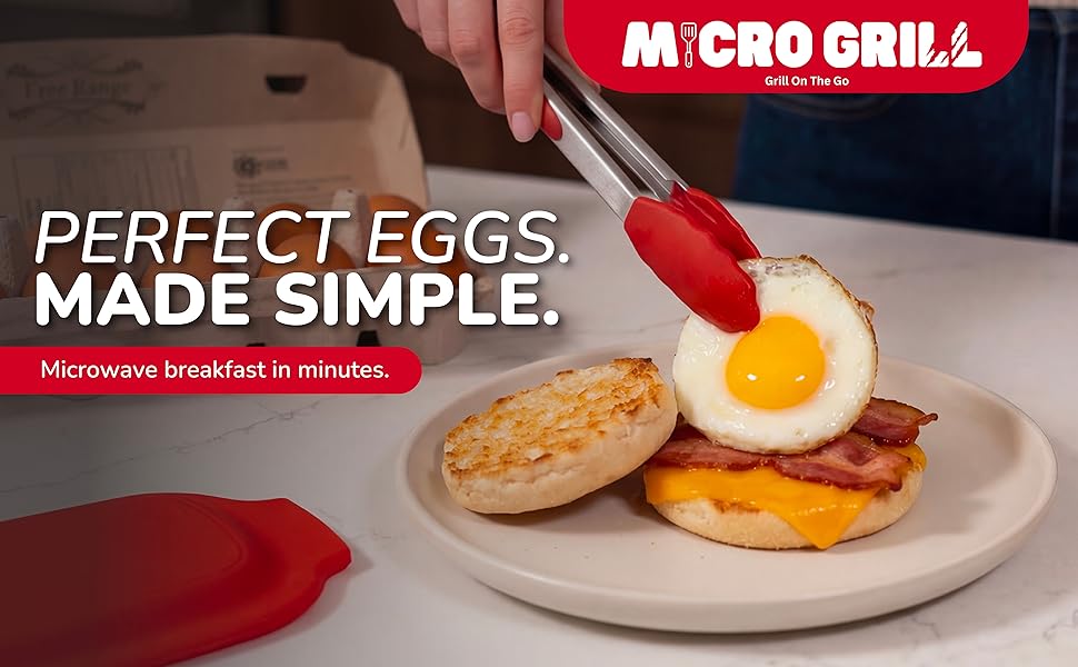 cooked eggs on a plate with breakfast sandwich