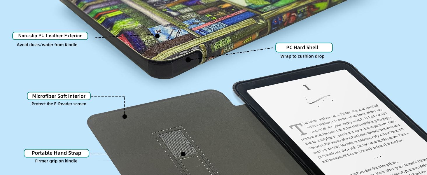 Kindle Paperwhite 12th Generation protective case