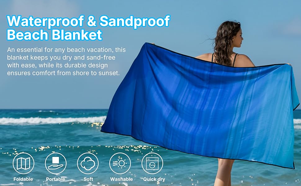 picnic blankets waterproof foldable