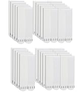 Gisde Medium Picture Hanging Strips Heavy Duty, 20-Pairs(40 Strips)Sticky Picture Hangers for Wal...
