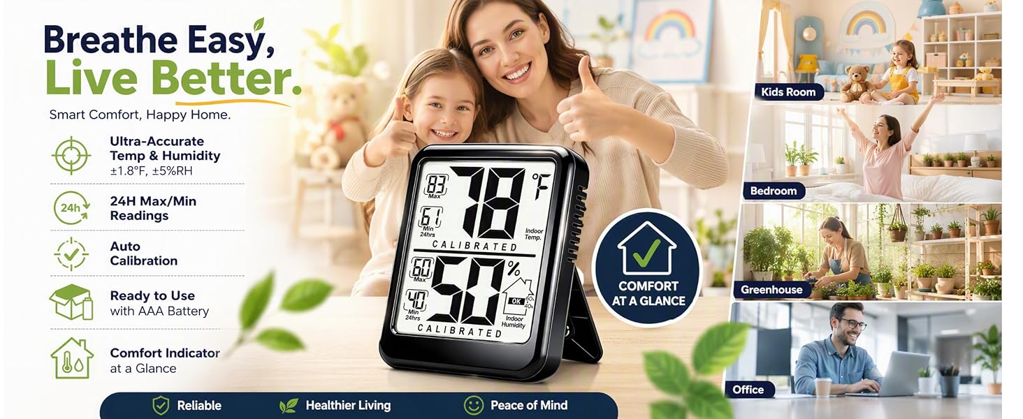 temperature and humidity monitor