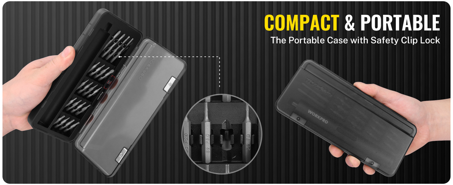 Precision Electric Screwdriver Set