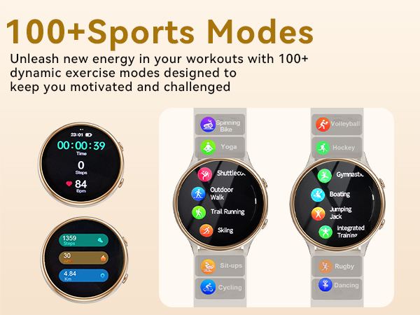 100+ Sports Modes