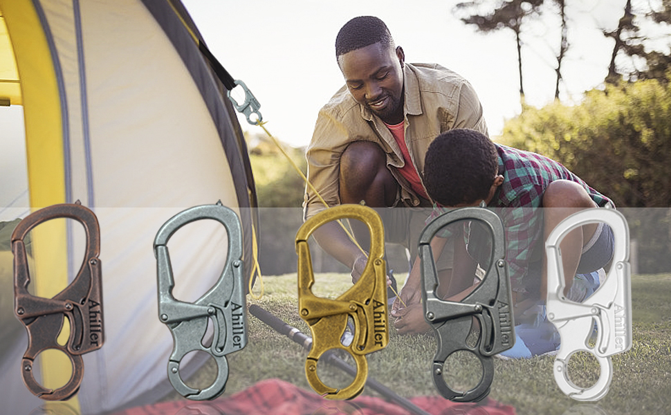 Carabiner Keychain Clip