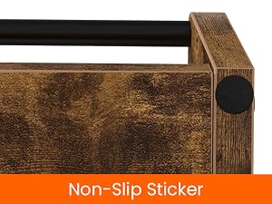 Stylish countertop liquor rack