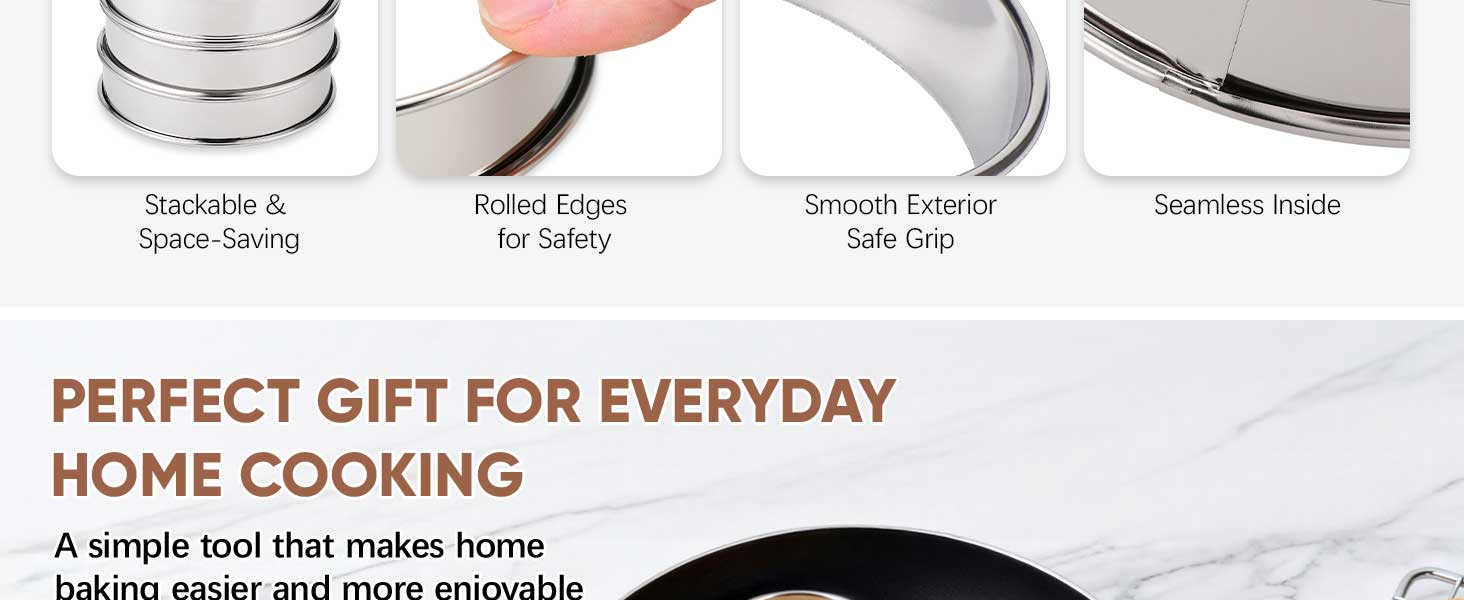 English Muffin Rings 4 Inch