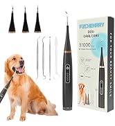 FZChenrry Plaque Remover for Teeth,Pet Ultrasonic Cleaner,Teeth Cleaning Kit for Tartar and Stain...