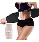Lisacool Waist Trainer for Women,Sweat Band,Stomach Sweat Band for Women,Sweat Waist Trainer,bell...