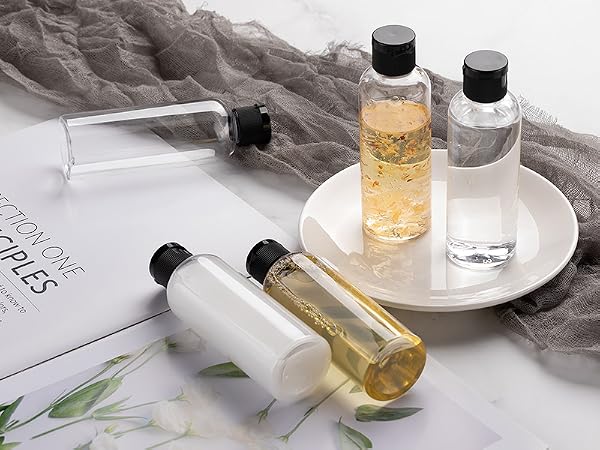 plastic travel bottles