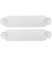 Hugwits 2 PCS EZ Pass Holders, Transponder Holder with Adhesive and Strong Suction Cups, Toll Pas...