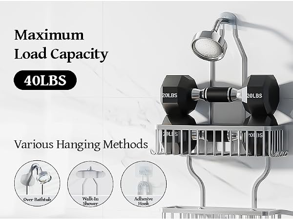 shower hanging organizer