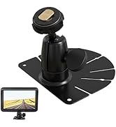 Fan-Shaped Mount for Backup Camera Monitor System