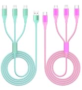 ShSiXin usb-c to usb-micro multi charging cable for airplane
