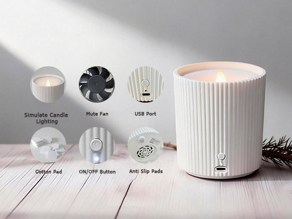 LED Candle Waterless Diffuser