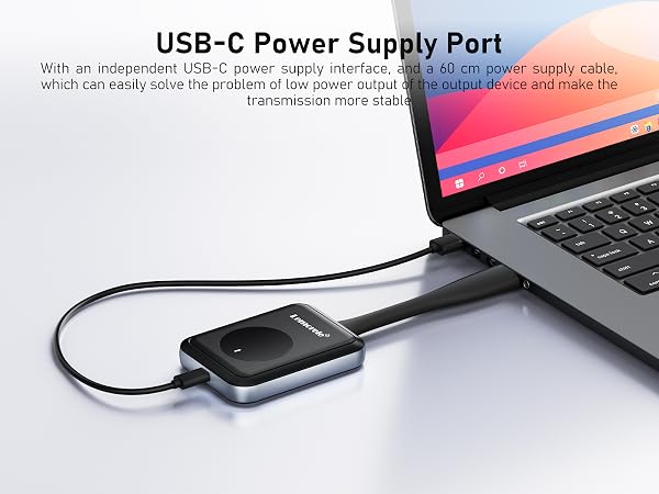 USB C Power Supply Port