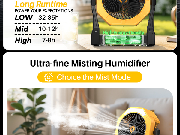 outdoor misting fan