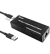 Hereta USB C to Ethernet Adapter,1Gbps Type-C 3.0 to RJ45 Ethernet LAN Network Adapter compatiabl...