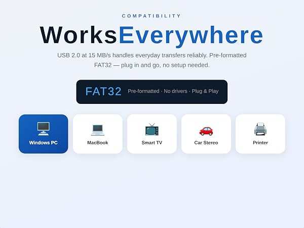 enfain flash drive works everywhere