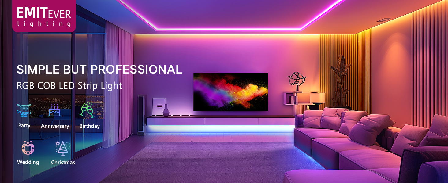 RGB LED strip light