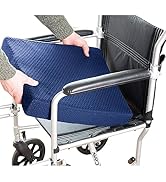 Carex Memory Foam Seat Cushion - Office Chair Cushion and Wheelchair Cushion - Comfortable Chair ...