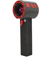 Jet Fan Dry Mini Blower, 1400gThrust Powerful Fan, 64mm Brushless Motor Stepless Speed Adjustment...