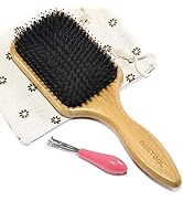 BESTOOL Hair Brush, Boar & Nylon Bristle Brush for All (Women, Men, Kids) Wet/Dry Hair, Massaging...