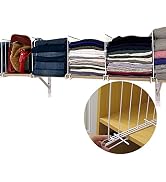 Evelots 8 Pack Shelf Dividers for Wood Shelves, Closet Organization-12 Inches Tall/Reinforced Wid...