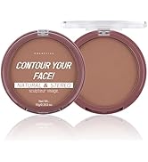 Natural Matte Neutral Brown Cream Contour Palette – Lightweight, Blendable Monochrome Powder, Bas...