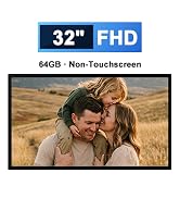 Arktronic 32 inch Large Digital Picture Frame, 1920x1080 FHD Matte Display, WiFi Digital Photo Fr...