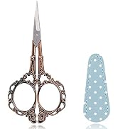BIHRTC 4.5inch Sewing Scissors Small Multipurpose Scissor with Leather Case Sharp Tip Stainless S...