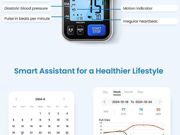 Blood Pressure Monitor for Home Use